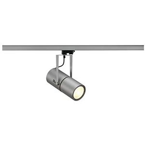 SLV LED rail spot EURO SPOT EVG | LED spot draaibaar en zwenkbaar 3 fasen LED Spot plafond spot rail systeem binnenverlichting 3P lamp | G12 max. EEK A-A +, max. 50W
