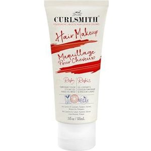 Curlsmith - Hair Makeup - veganistische tijdelijke haarkleur en stylinggel (robijnrood)