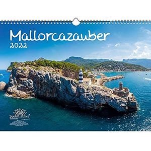 Majorcazauber kalender A3 voor Mallorca 2022 - magie van de ziel