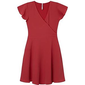 Pepe Jeans Hareta meisjesjurk, Rood (Studio Rood)