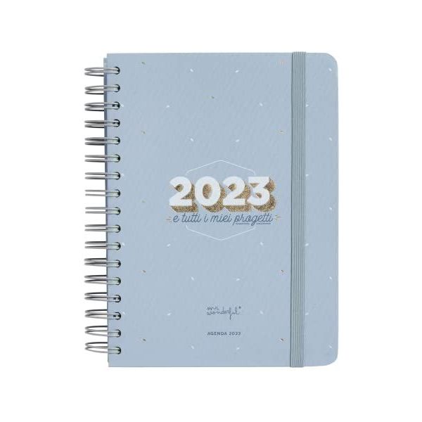 Agenda 2024 Brepols Plan-O-Rama 1 mois/2 pages assorti 1 Stuk bij