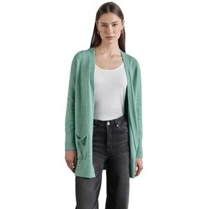 STREET ONE Cardigan ouvert, Sunlit Green Mel., 48