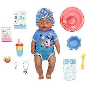 BABY born Soft Touch Magic Boy Brown Eyes - Babypop 43 cm