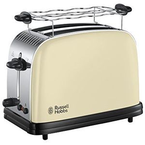 Russell Hobbs Colours Plus Classic Cream Broodrooster Crème/RVS