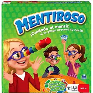 Spin Master - Lüger tafelspel met bril en grappige kaarten voor kinderen en gezinnen - 2-6 spelers - 6065110 - gezelschapsspelen kinderen 7 jaar +