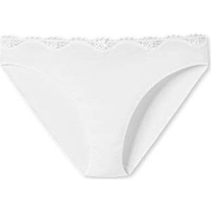 Schiesser Tai Pure Waist Panty voor dames, Wit (100)