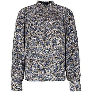 J.M. GARCIA GARCIA, S.A. Damesblouses met lange mouwen, marineblauw, M, Navy Blauw