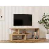 Hanah Home Scandinavian TV-kast, saffierkleur, 100 cm x 40 cm x 29,6 cm, spaanplaat 100% melamine, dikte 18 mm, elegant en functioneel design voor moderne woonkamers