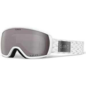 Giro Dames Skibril Skibril Wit Zilver M