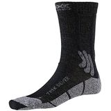 X-Socks Trek sokken, uniseks, volwassenen, opaal, zwart/dolomiet, grijs, mix, zwart (opaal black/dolomite grey melange)