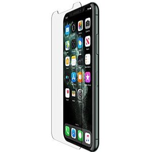 Belkin ScreenForce InvisiGlass Ultra displaybeschermfolie voor iPhone 11 Pro (displaybeschermfolie voor iPhone 11 Pro, vermindert de groei van bacteriën met maximaal 99%