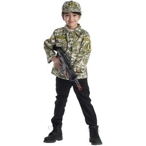 Dress Up America Kinderen Leger Authentieke Militaire Krachten Spel Kostuum Leeftijden 3-6