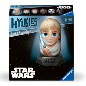 Ravensburger Hylkies: de nieuwe verzamelfiguren reihe om zelf samen te werken. Figuur #02 - Luke Skywalker - Voor alle Star Wars-fans - Opbouwen, Verliefden, Sammeln: Build. Love. Collect.