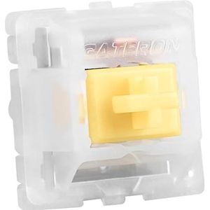 Sharkoon Switch Set Gateron Cap V2 Milky Yellow 35 schakelaars
