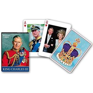 Piatnik King Charles III speelkaarten