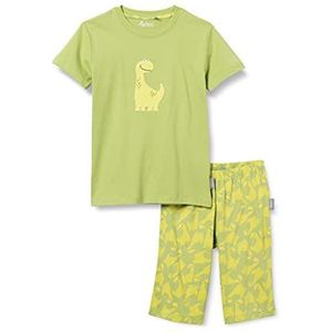 Sigikid Pijamaset voor meisjes, groen/dinosaurus/kort