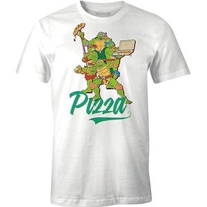 Tortues Ninja T-shirt voor heren, Wit.