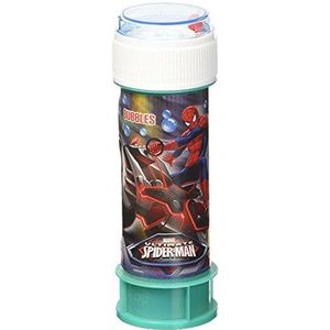 DULCOP - Spiderman bubbels – zeepbellen – 60 ml – 047090 – blauw – kunststof – officiële licentie – speelgoed voor kinderen – buitenspel – vanaf 3 jaar