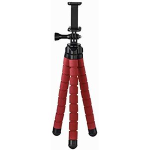 Hama Statief Flex Voor Smartphone En GoPro 26 Cm Rood