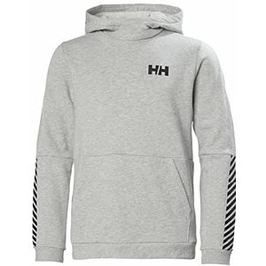 Helly Hansen Jr Active Capuchontrui, uniseks, kinderen, grijs, 8 jaar, grijs.