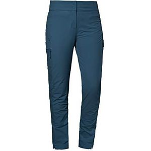 Schöffel Lichte en waterdichte zomerbroek voor dames, robuuste outdoorbroek met veel bewegingsvrijheid, wandelbroek slim fit tight Teisenberg L