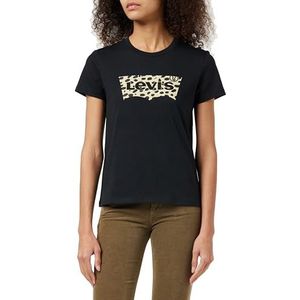 Levi's The Perfect T-shirt voor dames, Luipaardkaviaar