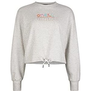 O'NEILL All Year Crew Sweatshirt voor dames, 1 stuks, 8101 wit Melee
