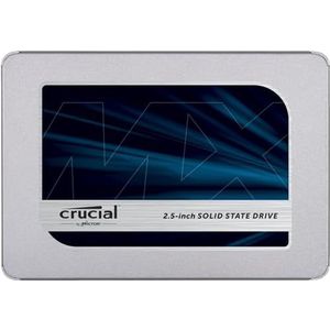 Crucial 500GB CT500MX500SSD1 interne SSD MX500 tot 560MB/s (3D NAND, SATA, 2,5 inch)