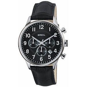 BREIL - Contempo herenhorloge, Zwart-wit, Taille Unique, armband