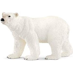 SCHLEICH 14800 ijsbeer, vanaf 3 jaar, Wild Life - figuur, 12,2 x 5,7 x 7,2 cm