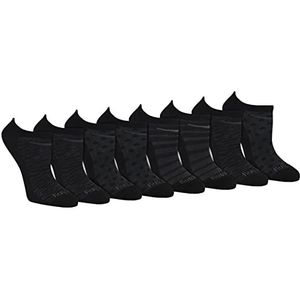 Saucony Performance Super Lite hardloopsokken voor dames, zwart fashion (8 paar), Zwart Fashion (8 paar)
