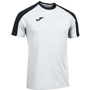 Joma Eco Championship T-shirt met korte mouwen voor heren, wit/zwart