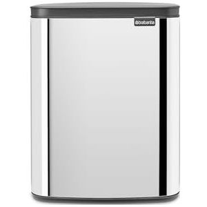 Brabantia Bo Waste Bin, 12 l briljant staal