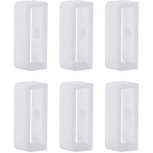 6 stuks vervangende rubberen horlogebandjes voor Garmin Vivoactive 4/Venu 2 mm, 6 stuks