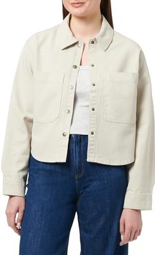 ONLY Onldrew B Shacket CC Otw Damesjas, Pumice Stone