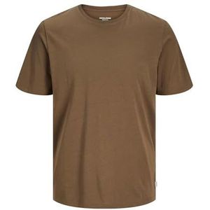 JACK & JONES Jjeorganic Basic Tee Ss O-hals Noos T-shirt voor heren, Khaki (stad)