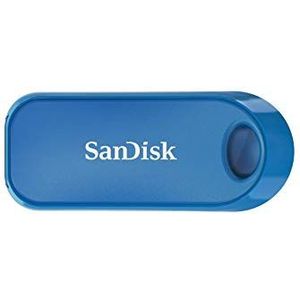 SanDisk Cruzer Snap 32 GB USB Flash Drive - Blauw