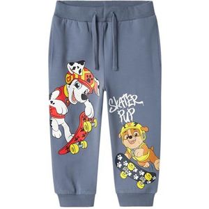 NAME IT Nmmnix Pawpatrol Nreg Swe Pants Bru Cplg Joggingbroek voor jongens (1 stuk), grijs.