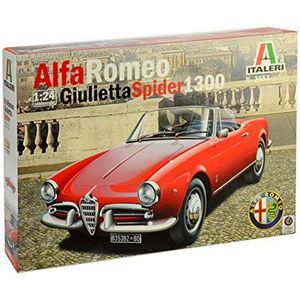 Italeri  3653 Modelbouwpakket Alfa Romeo Giulietta Spider 1300