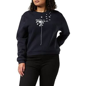 Louche Jan-Dandelion Poloshirt voor dames, Navy Blauw