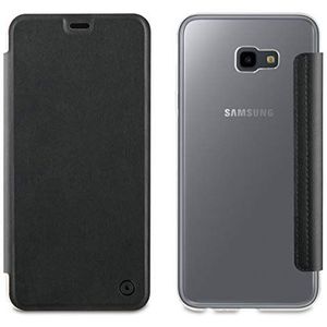 Muvit Beschermhoes voor Samsung Galaxy J4 Plus, zwart