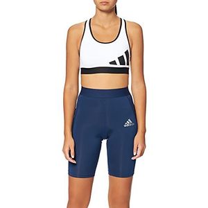 adidas Sportbeha voor dames, Wit/Zwart