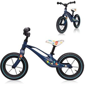LIONELO Bart Air Velo Bebe fiets voor kinderen, 2 jaar tot 30 kg, frame van magnesium, wielen 30 cm, hoogte van het stuur en het zadel, ultralichte voeten