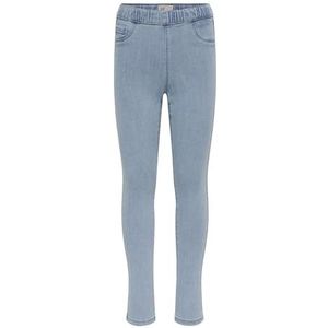 ONLY KonRain Meisjes Sport Jeans Leggings, lichtblauw, 140, jeans licht