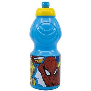 ALMACENESADAN 2127; Spiderman sportfles; 400 ml; gemaakt van kunststof; BPA-vrij