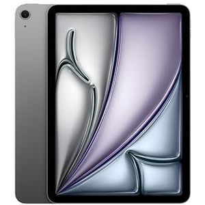 Apple iPad Air 11 inch met M3-chip: ontworpen voor Apple Intelligence, Liquid Retina-display, 256 GB, 12 MP camera's voor/achter, WLAN 6E, touch ID, batterijduur van de hele dag - Space Grey