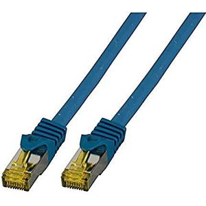 Patchkabel, Cat.7, plug, RJ45, 6 A, S/FTP, LSZH, 2 m, blauw