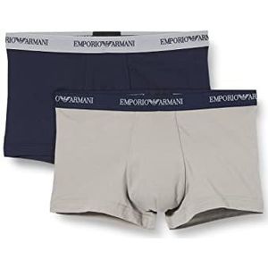 Emporio Armani Underwear (2 stuks) heren, meerkleurig (grijs/marine), L, meerkleurig (Grigio/marine)