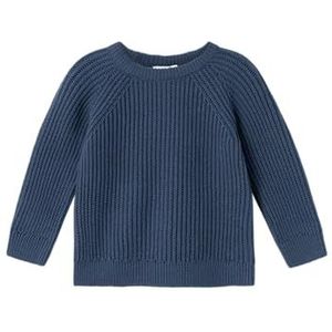 NAME IT Nmmvolly Ls Knit gebreide trui voor jongens, Bergzee