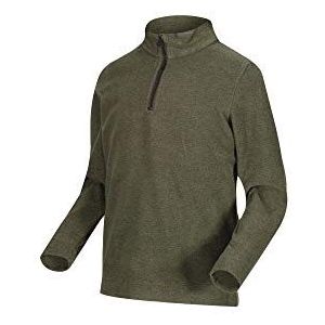 Regatta Heavyeight fleece cabe 1/4 rits donkerkaki